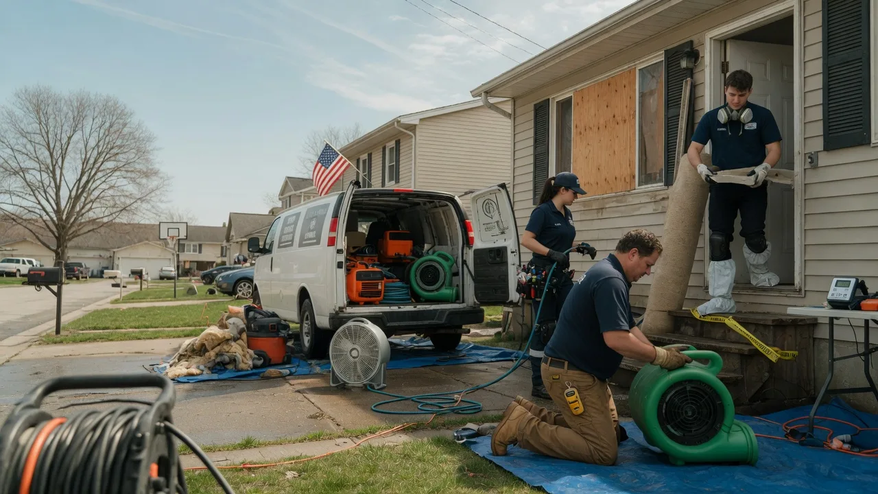 Water Damage Restoration in Meno, OK near me